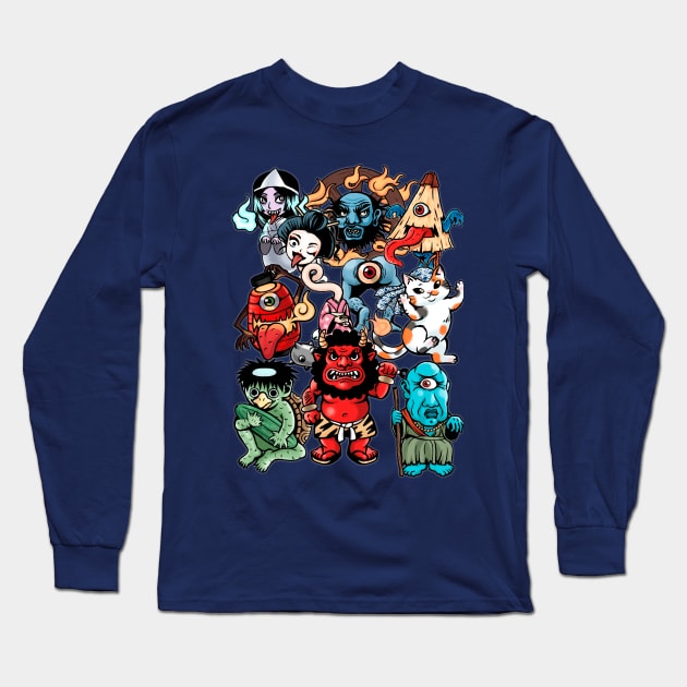 Yokai Long Sleeve T-Shirt by Studio Marimo